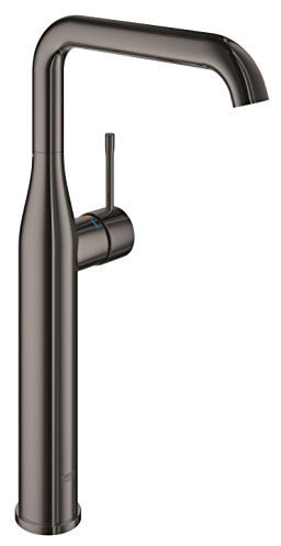 GROHE Essence | Badarmatur - Einhand-Waschtischbatterie, DN 15 XL-Size | hard graphite gebürstet | 32901AL1