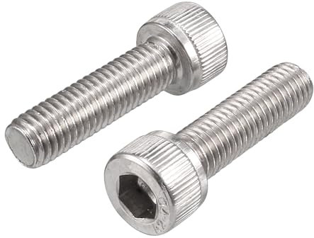 Sourcingmap M10 x 35 mm 304 acciaio INOX mano sinistra filettatura vite a brugola bullone pezzi