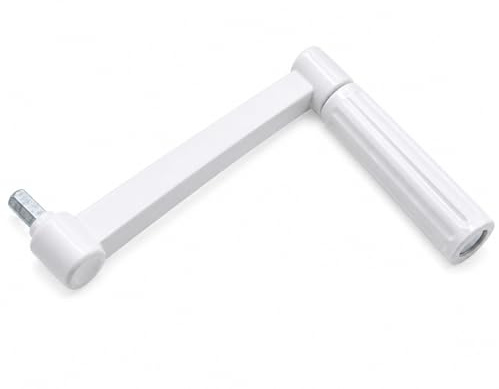 Ferpasa® - Manivelle tour long - Finition blanche