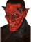 Maskworld Teufelsohren aus Latex mit Mastix Hautkleber - Latexohren rot - für Halloween Karneval Motto-Party & Fantasy Kostüm-Accessoire