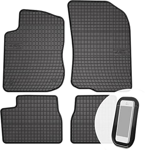 Gummimatten Auto Fußmatten Gummi Automatten Passgenau 4-teilig Set - passend für Peugeot 208 2008 ab 2012