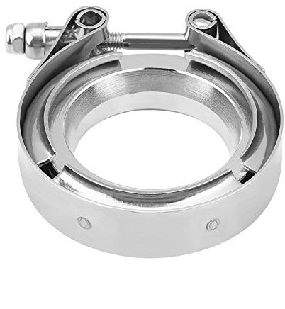 Kit flangia Vobor in acciaio inossidabile con fascetta a V per tubi di scarico turbo(2inch)