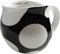 Colani Kaffeebecher Kaffeebecher Porzellan Cappuccino Tasse Becher Gold&Color Spot Siber 280ml mit Schriftzug Colani, inkl. Geschenkkarton