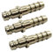 JUTTAUTO Lot de 3 raccords à dégagement rapide pour tuyau de gaz butane/propane de 8 mm pour barbecue à gaz, chauffage de terrasse, cuisinière à gaz de camping