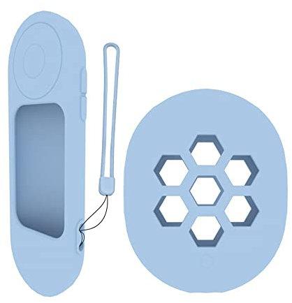 Remote Control Cover Case for Google TV Chromecast 4K TV,Silicone Protective Skin Holder Sleeve Protector for Google TV Controller Set Top Box (Blue)