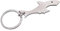 Stainless Steel Shark Design Bottle Opener Keyring