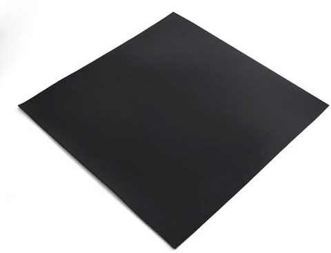 Plaque en caoutchouc néoprène, bande en caoutchouc plein, rollpad, isolation, anti-vibration, antidérapante, pour l'isolation des intempéries, l'étanchéité, le bricolage, 30,5 cm de large x 30,5 cm de