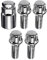 KVIVI Radbolzen, Radschraube 5pcs / Set Legierungs-Rad-Lock-Bolzen Verriegelungssicherheits-Nase-Nüsse Passend Für VW-Transporter T4 T5