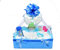 Windeltorte ❥ Windelkörbchen ❥ Baby Geschenkset zur Geburt & Taufe (blau)