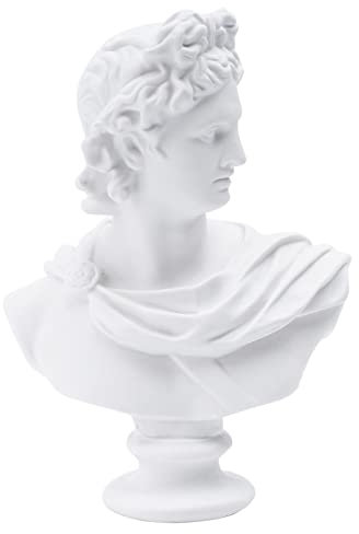 Leisurealeaneag Griechische Apollo-Statue, Nachbildung, Mini-Portraits, Skulptur, Kunsthandwerk