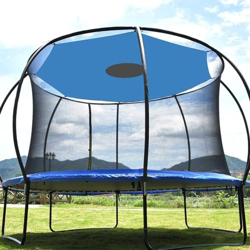 Ø 306 cm Sonnenschutz Trampolin Zelt Abdeckung | Trampolin Zubehör Trampolin Abdeckung Trampolin Sonnenschutz | Trampolin Schattenabdeckung | Trampolin Schutzhülle Wasserdicht Oxford