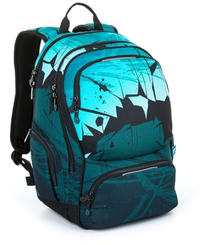 TOPGAL Schulrucksack für Jungen ab - 5. Klasse - ROTH 24035 (Blau)