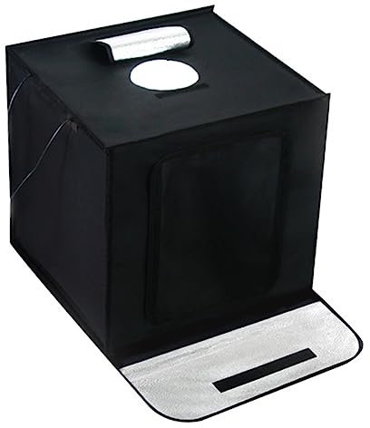 PHENOFICE 1 Stück Karton Zelt Bausätze Tipi Photography Background hintergrundsystem Fotografie lichtkasten fotozubehör Fotografie Equipment lichterbox lightbox lichtbox Plane Black