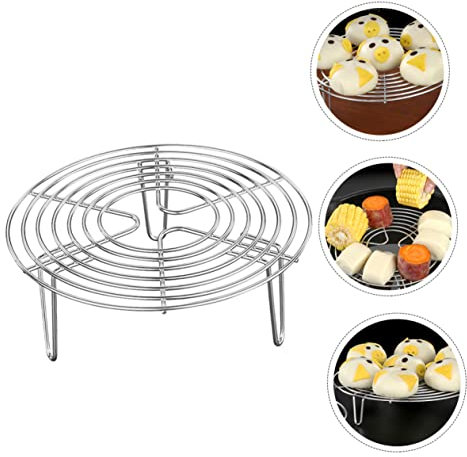 GREENADSCAPE Rejilla Inoxidable Vaporera Multifuncional Soporte para Vaporizar Resistente