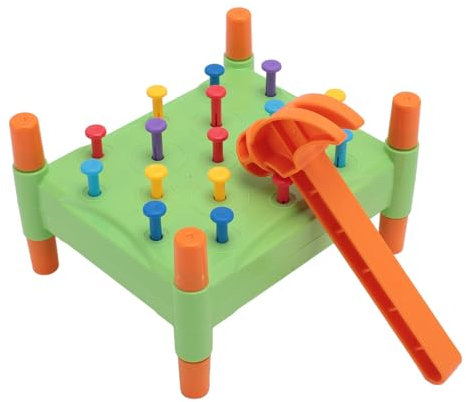 KENANLAN Toddler Hammering Pounding Toy, Kids Early Education Desktop Toy, Improve Coordination & Concentration, Table Hammer & Piling Learning Toy