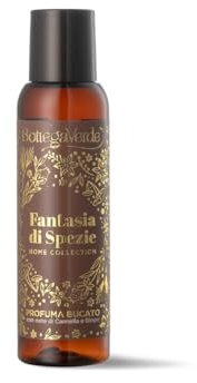 Bottega Verde - Fantasia di Spezie, Home Collection, Profuma bucato, 100 ml, con note di Cannella e Ginger