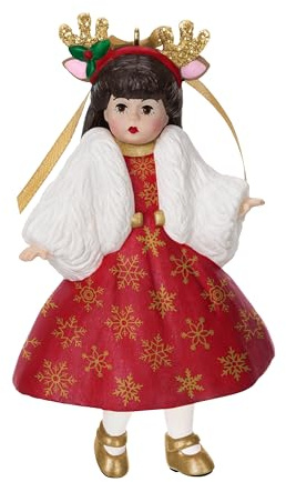 Hallmark Keepsake Christmas Ornament 2025, Madame Alexander Deer Santa Wendy Doll, Traditional Plastic Christmas Ornaments For Her