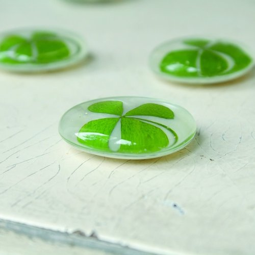 Räder Flower Power Magnet - Kleeblatt