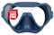 Salvimar Neo Anti Fog Masque adulte anti-buée pour pêche sous-marine, plongée en apnée, bleu métallisé