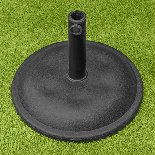 Harrier Parasol Base Weights | Heavy-Duty Garden Umbrella Stands – Multiple Sizes & Styles for Parasols – Weatherproof & UV Resistant (20kg Concrete Base)