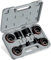 hiltex 10342 - Set di 26 manicotti abrasivi assortiti e 5 tamburi in gomma, 1/2, 3/4, 1, 1-1/2 e 2 pollici, lavorazione del legno