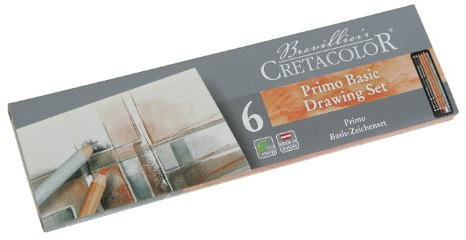 Cretacolor Pocket Set | Urban Sketching | Basic Zeichenset | 6-teilig