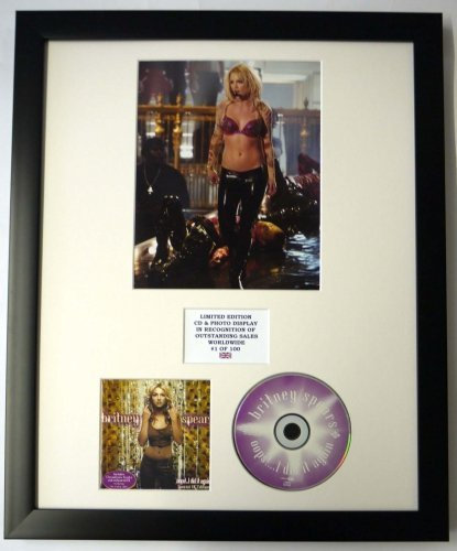 Britney Spears/Darstellung mit Foto und CD | Limited Edition des Albums OOPS!.I DID IT Again