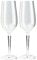 GSI Outdoors Nesting Champagne Flute Set Cups, Unisex Adult, Transparent, One Size