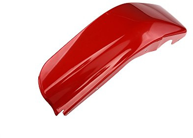 Beinschutz links - verkehrsrot pulverbeschichtet - SR50, SR80 - verzinktes Blech ( DIN EN 10152/10131)