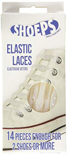 Shoeps Elastic Laces, 14 pieces - Pearl, Regular