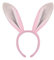 Osterhase Stirnband Ohren (EINHEITSGRÖßE PASSEND FÜR DIE MEISTEN) Cute Hasen (1x kopfband) (Pink)