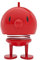 Hoptimist Bumble Wackelfigur & Glücksbringer, Skandinavische Deko Figuren für Wohnzimmer, Schreibtisch, Büro, Bürodeko & Lustige Kleine Geschenke, 7,5 x 8,5 x 10,7 cm, Medium, Rot