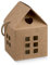 Subito disponibile 20 Pezzi Casa Casetta portaconfetti 12X12X12 cm Avana con Cordoncino