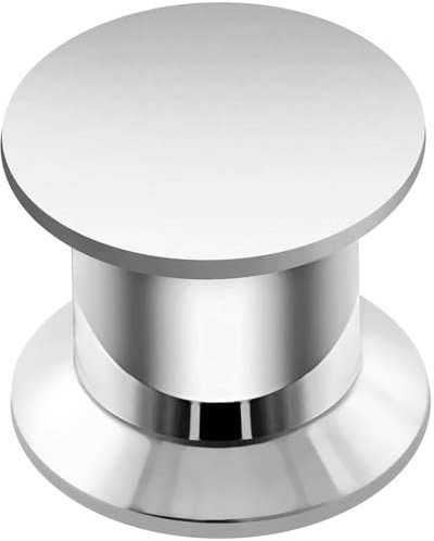 Monster Piercing 6MM Doppel flach intern Gewinde 316L chirurgischer Stahl Messgerät Ohr Piercing Plug