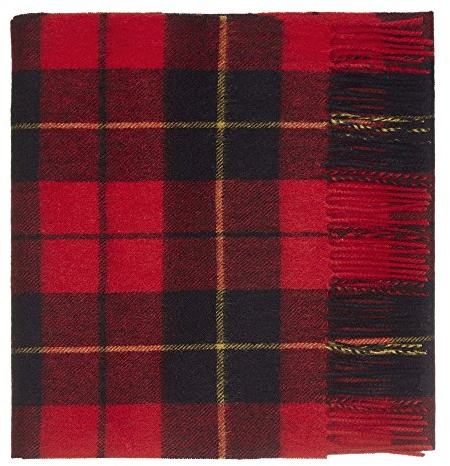 Oxfords Cashmere Reine Schurwolle Luxury Tartan Schal, Wallace