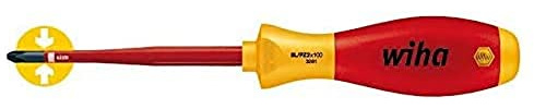 Wiha Destornillador SoftFinish® electric slimFix PlusMinus/Pozidriv SL/PZ1 (39577)