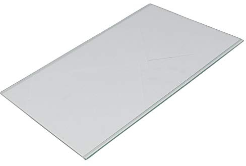 sparefixd Estante de cristal para frigorífico, congelador, 415 x 255 mm, universal