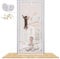 MYPIN Moustiquaire de Porte pour Chat - 80 x 208 cm - Très résistante - Moustiquaire pour Animaux domestiques - avec Fermeture éclair bilatérale - Empêche Les Chiens et Les Chats de Courir Hors de la