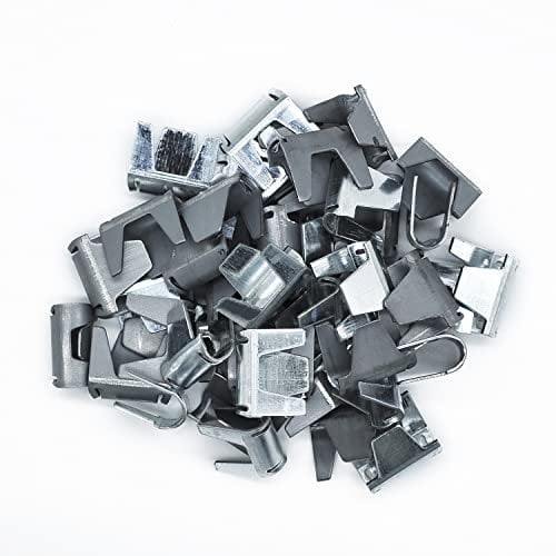 JJWNMLL 330pcs Wire Mesh Cage Buckle Clips,Pet Cage Install Tool M Clip Wire mesh Clips for Pet Cat Dog Rabbit Cage and Cattle Sheep Fence Wire Mesh