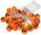 YUMILI Halloween Dekoration Lichterkette, Kürbis Lichterkette Halloween, Halloween Lichterkette, batteriebetriebene LED-Kürbis-Lichterketten für Halloween-Dekorationen im Innen- und Außenbereich