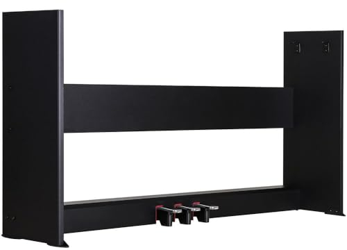 NU-X | Premium Wooden Stand with Integrated 3-Pedal System for NU-X NPK-10 & NPK-20 Digital Pianos | Sturdy and Stylish Support with Sleek Black Finish