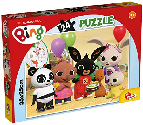 Lisciani Giochi Bing Puzzle M-Plus 24, Happy Birthday, 99429