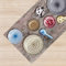 Il Gruppone Passione Casa Tappeto Cucina Antiscivolo Made in Italy Passatoia Antimacchia Multiuso Corridoio Soggiorno Lavabile in Lavatrice - 119 PiattiMulticolore - 50x100cm