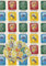 Danilo Promotions LTD Offizielles Harry Potter Luxus-Geschenkpapier, 2 Bögen, 2 Etiketten, Harry Potter