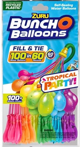 WATER BALONS RUBR 100PC
