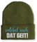 tshirtladen Beanie Mütze sabbel nich. Dat Geit! Statement Wintermütze, Farbe: Olive