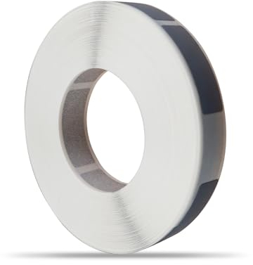1000 Stücke Rubbellos, PARFCO Grau Rubbellose Selber Machen, 30 x 10mm Rechteckiger Rubbelaufkleber, Ideal für Geheime Überraschungspostkarten, Rubbellose und Lotterie