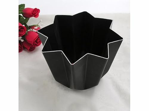 LA CASA DI EVA Pandoro Backform, 1 kg, Aluminium, Antihaftbeschichtung, hergestellt in Italien, Maße: 22 cm, Höhe 16 cm, Basis 11