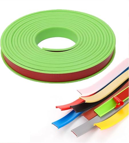 BLUEZY 5M Kantenumleimer Selbstklebend Kantenschutz Umleimer Furnierklebeband U-Form TPE Möbelkantenband, Kantenschutz Selbstklebend Für Sperrholz, Schrank, Möbel, Restauration B,25mm