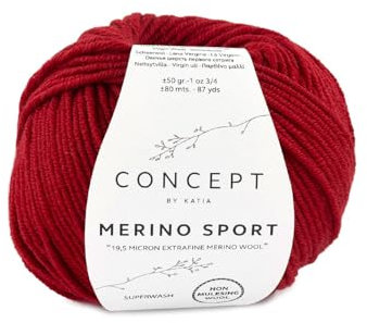 Katia Merino Sport - CONCEPT - Farbe: Rojizo (21) - 50 g/ca. 80 m Wolle